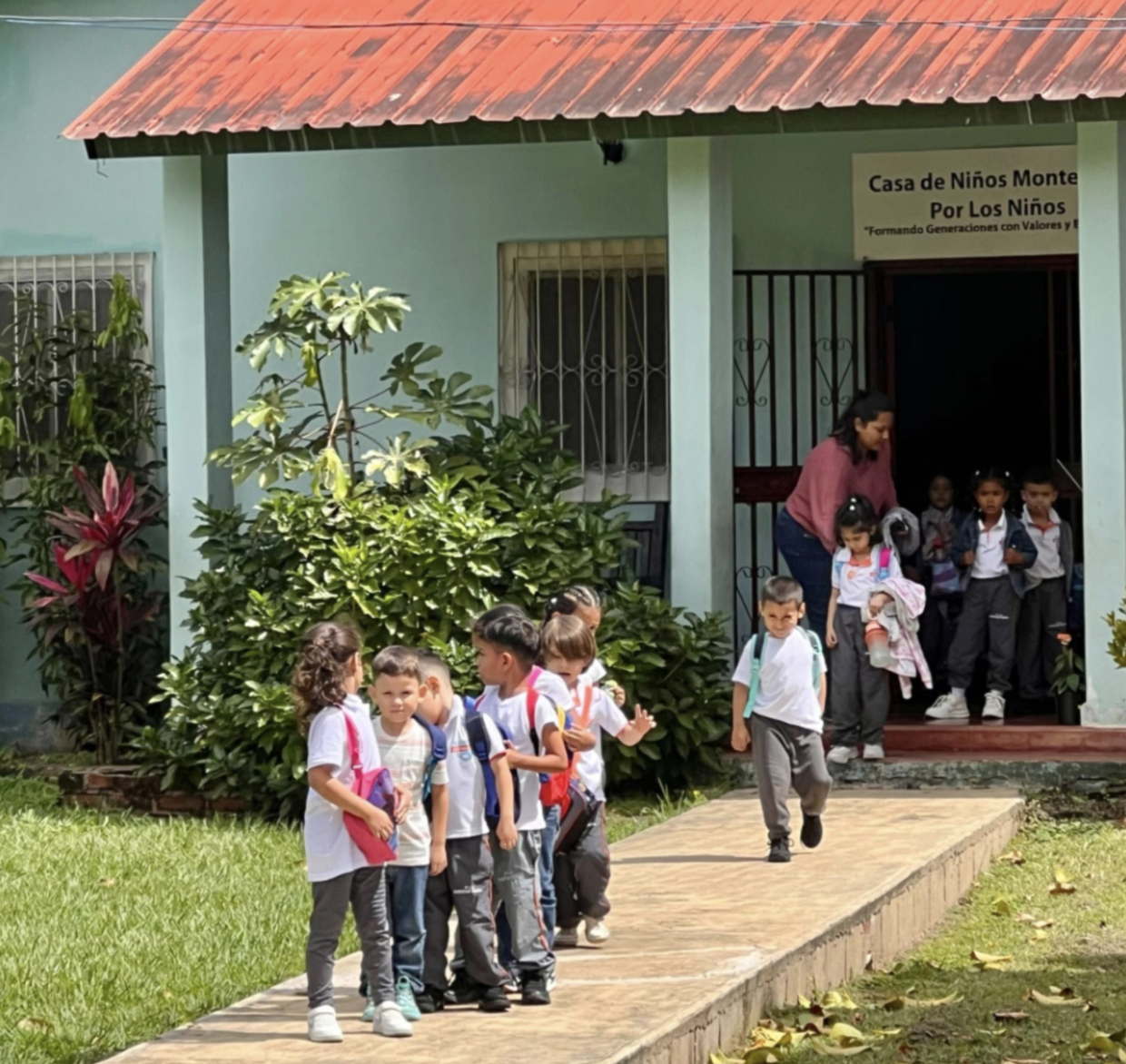 Where Little Feet Run to Learn